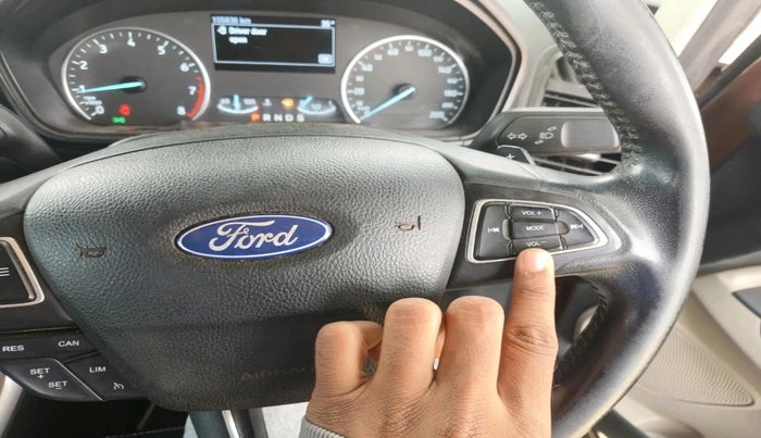 2019 Ford Ecosport TITANIUM + 1.5L PETROL AT, Petrol, Automatic, 1,85,836 km, interior
