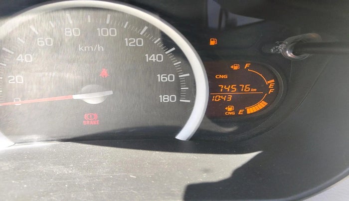 2020 Maruti Celerio VXI (O) CNG, CNG, Manual, 74,576 km, interior