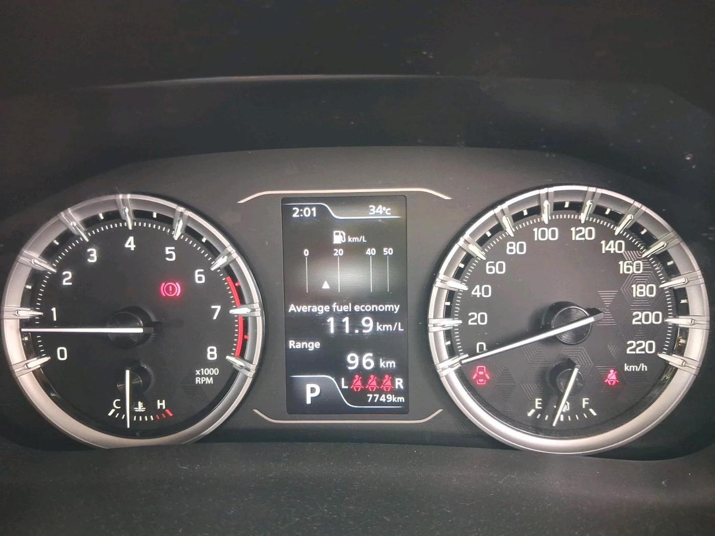 2025 Maruti Grand Vitara DELTA SMART HYBRID AT, Petrol, Automatic, 7,749 km, interior