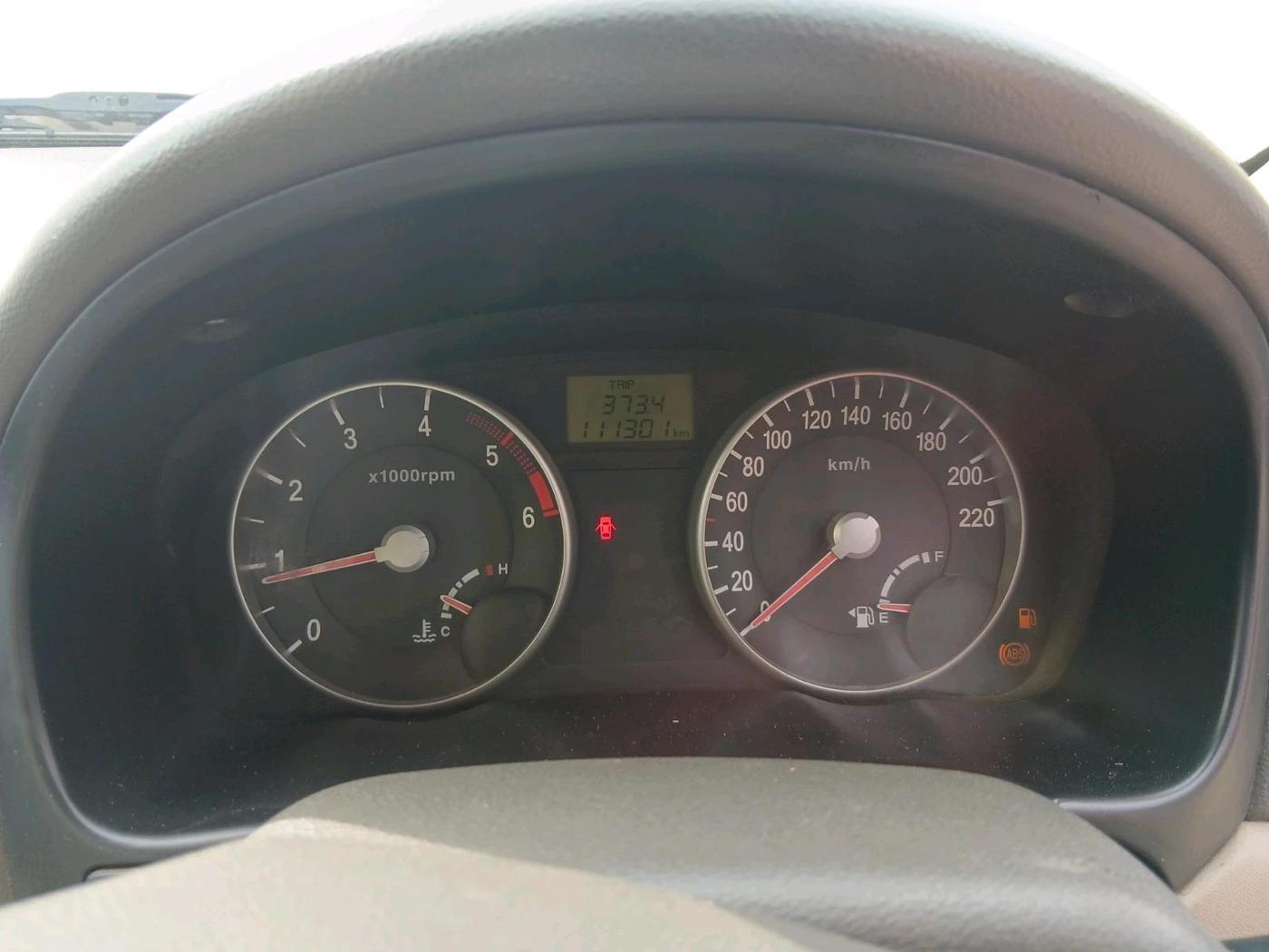2009 Hyundai Verna VGT CRDI ABS, Diesel, Manual, 1,11,301 km, interior