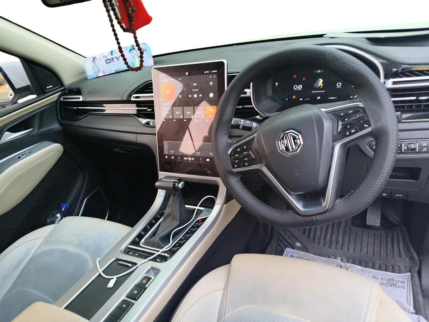 2023 MG HECTOR SHARP PRO 1.5 PETROL TURBO CVT PETROL, Petrol, Automatic, 44,361 km, interior