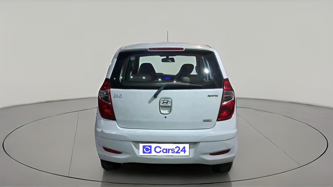 2013 Hyundai i10 SPORTZ 1.2, Petrol, Manual, 49,779 km, exterior