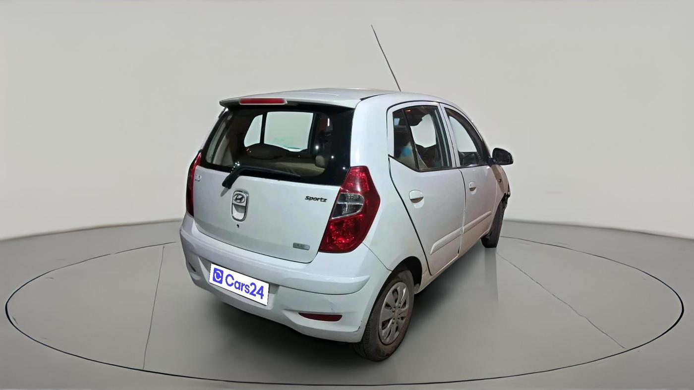 2013 Hyundai i10 SPORTZ 1.2, Petrol, Manual, 49,779 km, exterior
