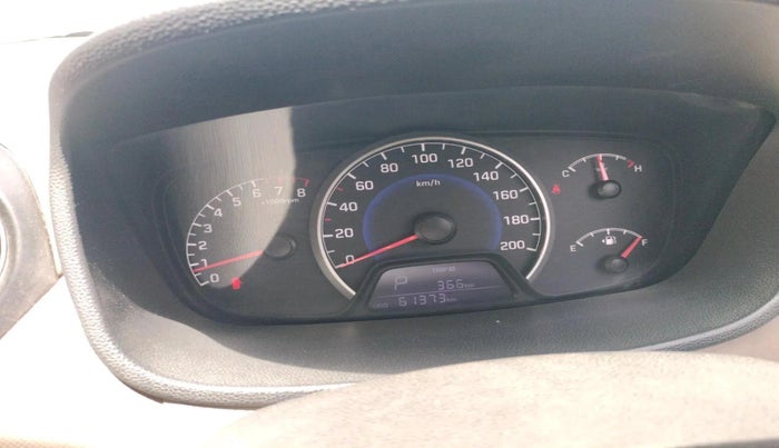 2017 Hyundai Grand i10 SPORTZ (O) AT 1.2 KAPPA VTVT, Petrol, Automatic, 61,373 km, interior