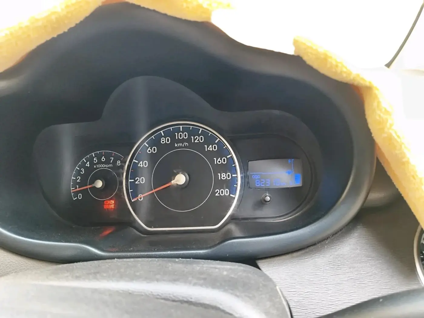 2014 Hyundai i10 MAGNA 1.1, CNG, Manual, 82,310 km, interior