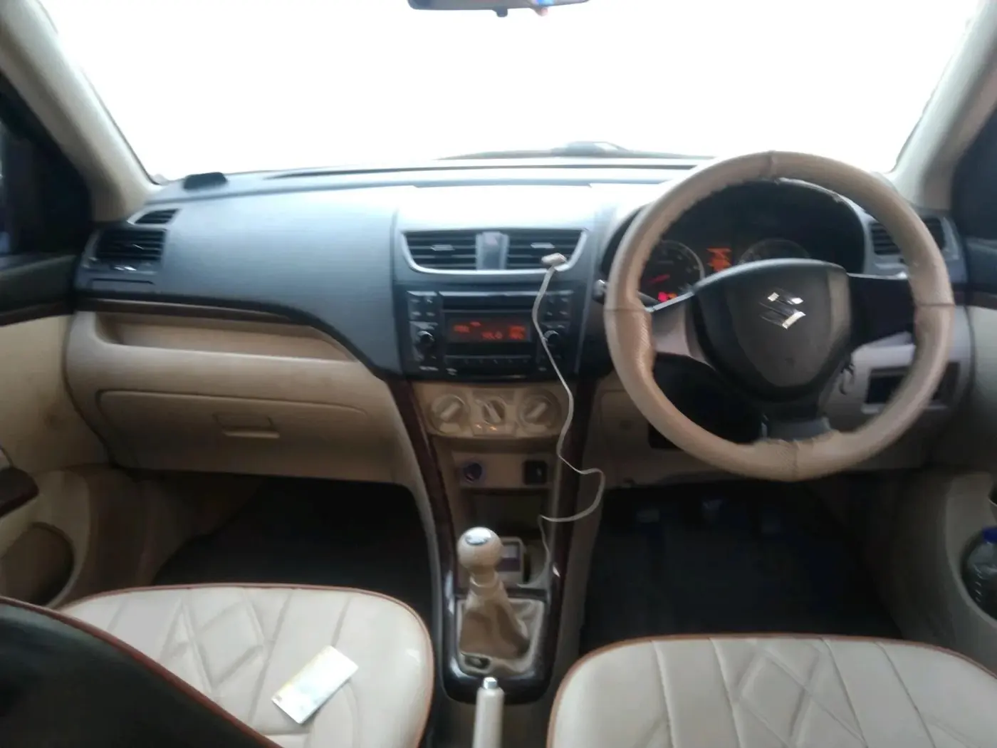 2016 Maruti Swift Dzire VDI, Diesel, Manual, 1,23,000 km, interior