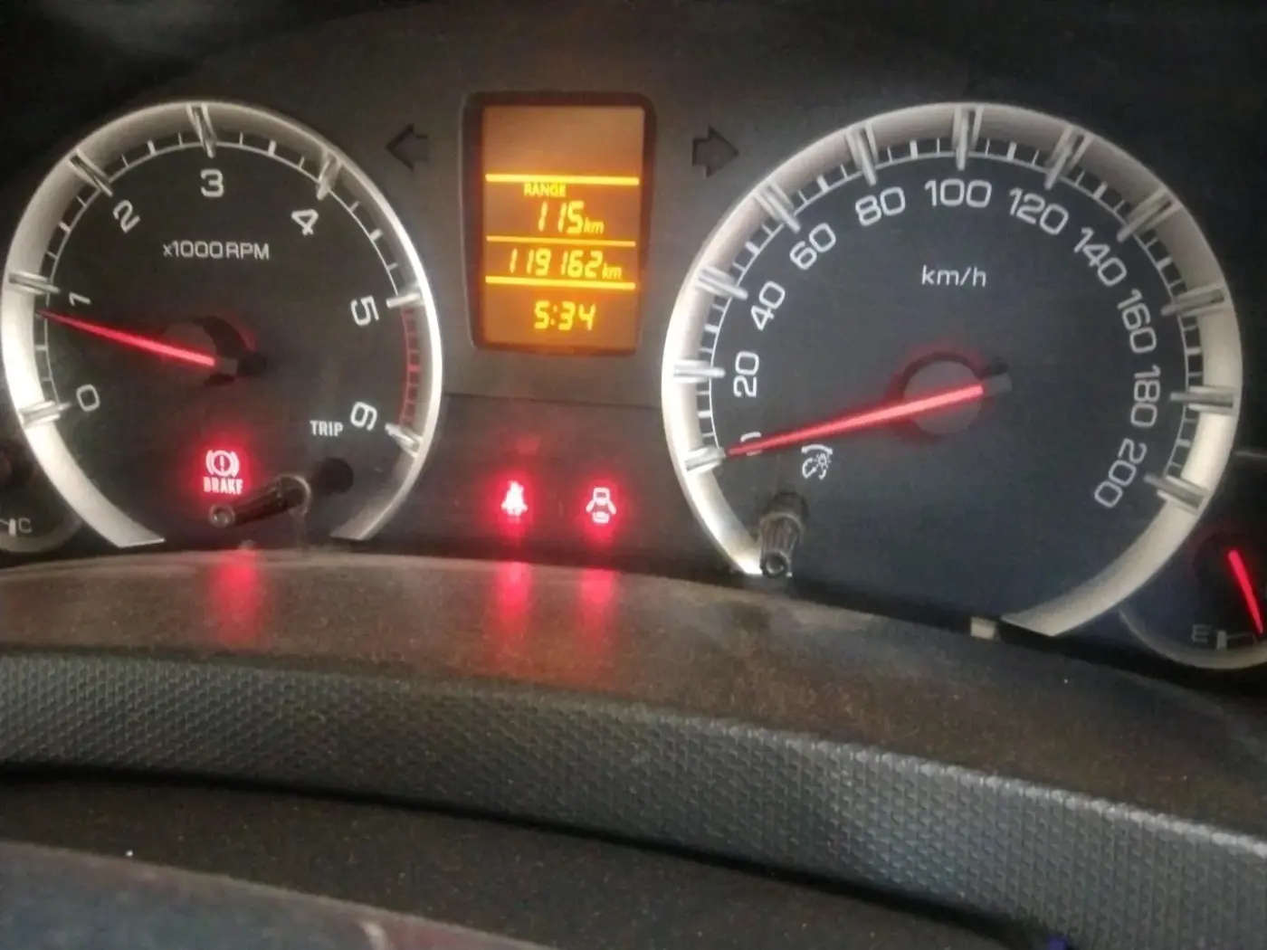 2016 Maruti Swift Dzire VDI, Diesel, Manual, 1,23,000 km, interior