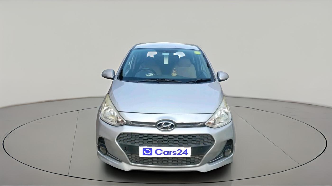 2017 Hyundai Grand i10 MAGNA AT 1.2 KAPPA VTVT, Petrol, Automatic, 65,273 km, exterior