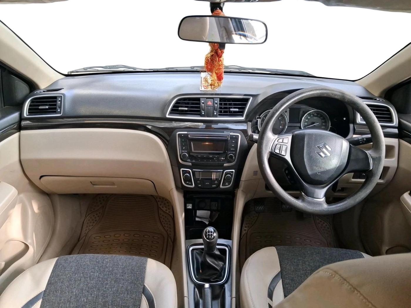 2018 Maruti Ciaz DELTA 1.4 MT PETROL, Petrol, Manual, 61,665 km, interior