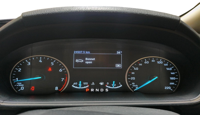 2020 Ford Ecosport TITANIUM + 1.5L PETROL AT, Petrol, Automatic, 24,507 km, interior