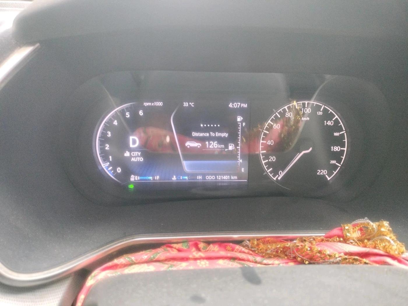 2020 Tata Harrier XZA PLUS 2.0L, Diesel, Automatic, 1,21,401 km, interior