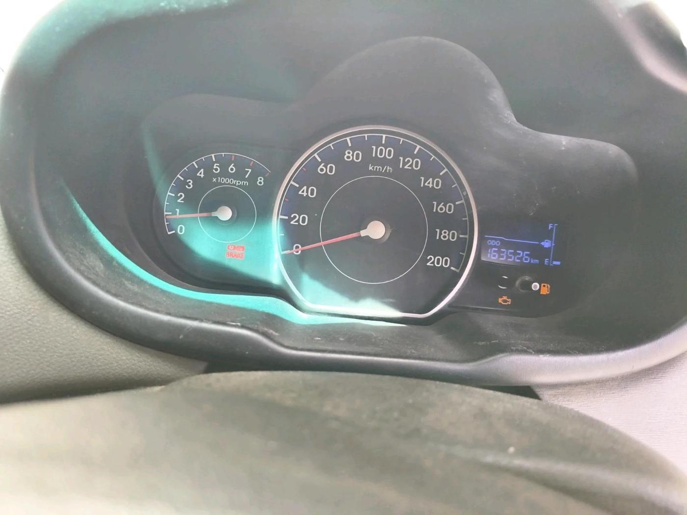 2012 Hyundai i10 ERA 1.1, CNG, Manual, 1,63,530 km, interior