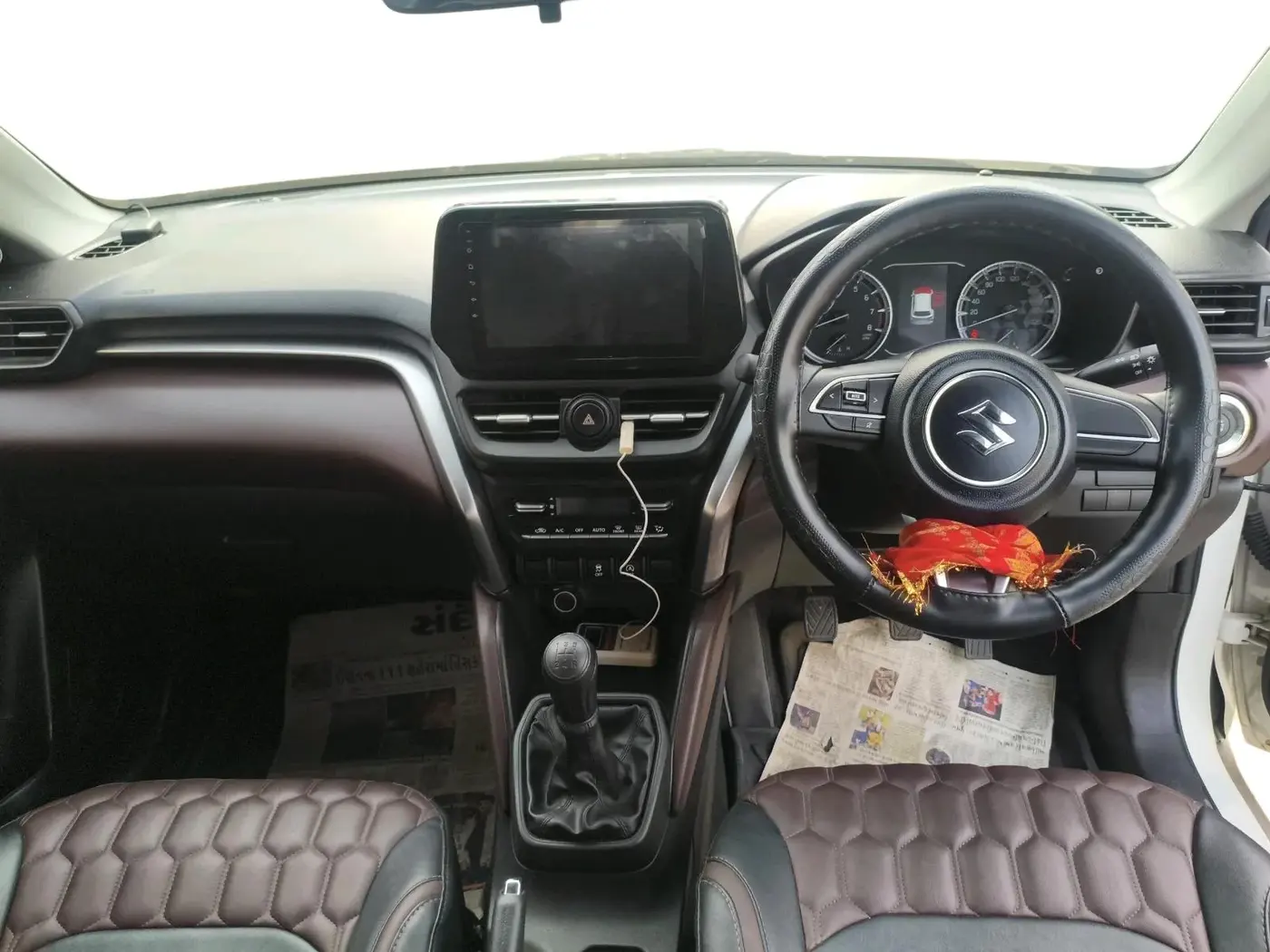 2024 Maruti Grand Vitara SIGMA SMART HYBRID, Petrol, Manual, 9,015 km, interior