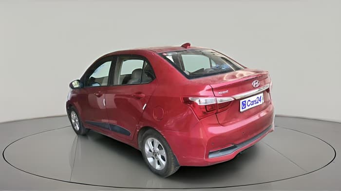 2018 Hyundai Xcent SX 1.2, CNG, Manual, 1,09,665 km, exterior