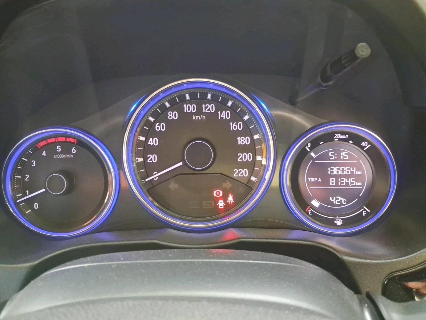 2015 Honda City 1.5L I-DTEC SV, Diesel, Manual, 1,36,064 km, interior