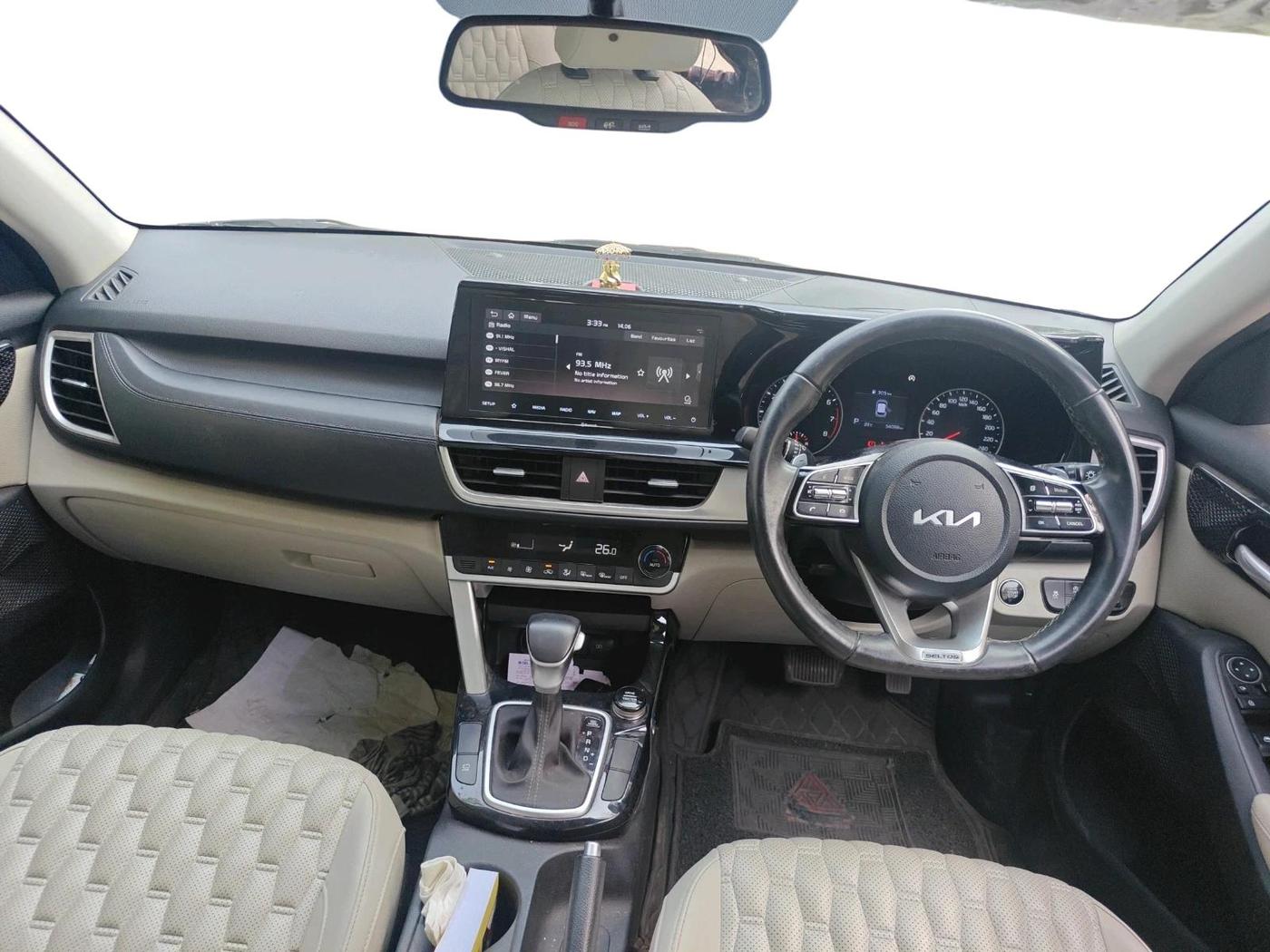 2023 KIA SELTOS  HTX IVT G, Petrol, Automatic, 54,038 km, interior