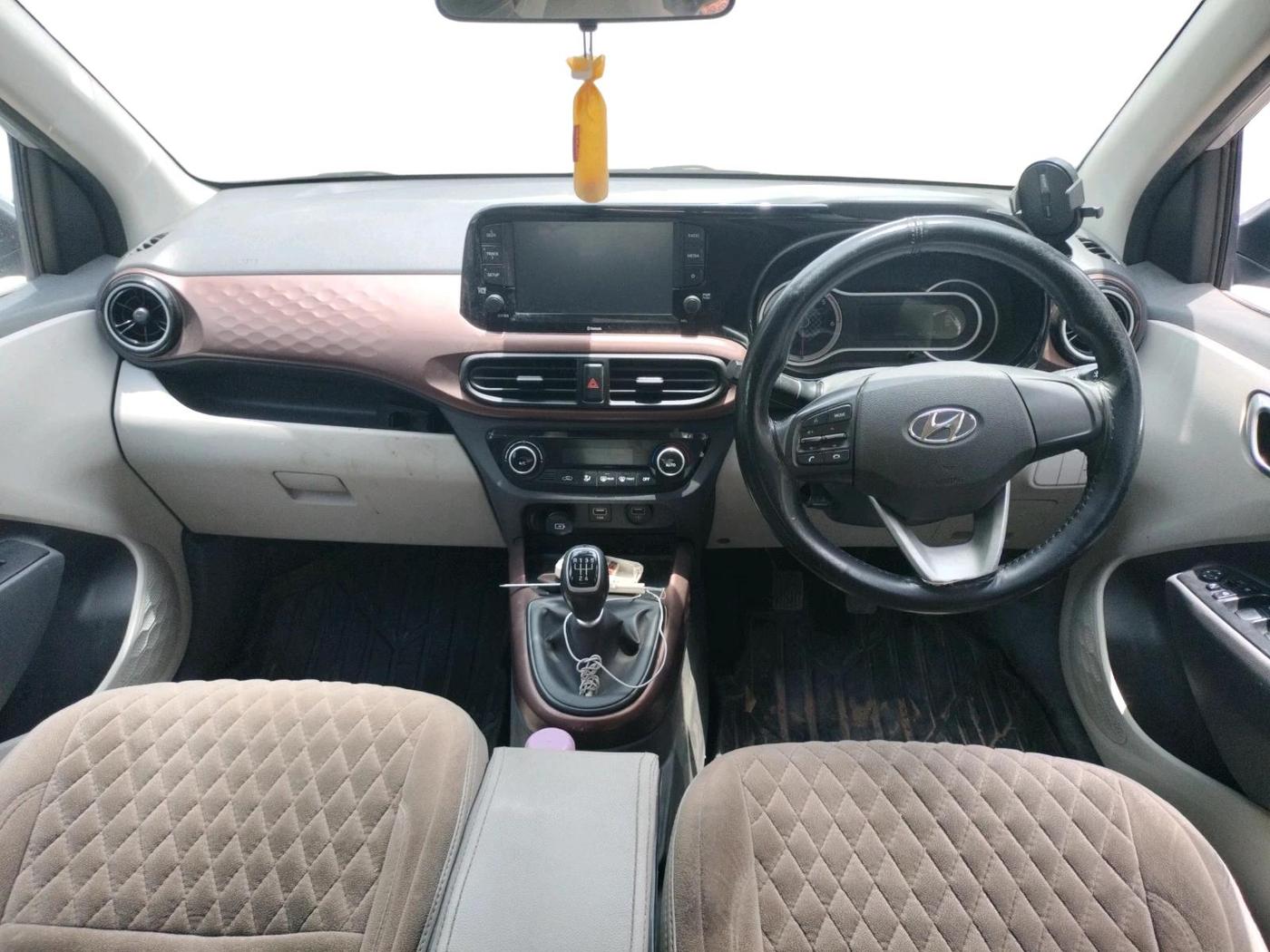 2020 Hyundai AURA SX 1.2 (O) CRDI, Diesel, Manual, 47,150 km, interior