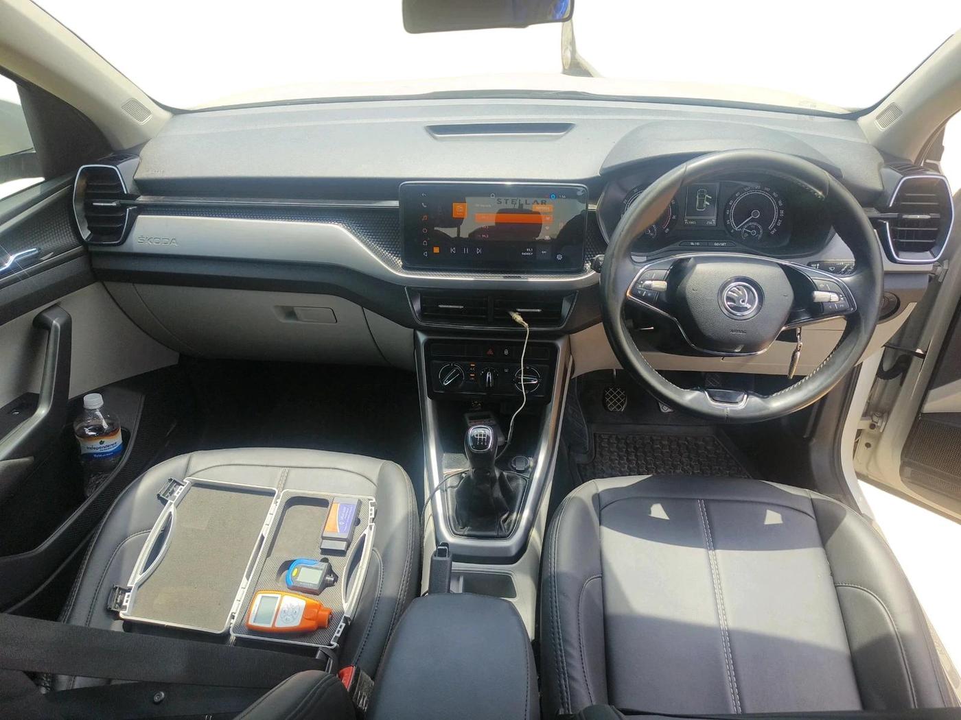 2022 Skoda KUSHAQ AMBITION 1.0L TSI MT, Petrol, Manual, 1,51,943 km, interior