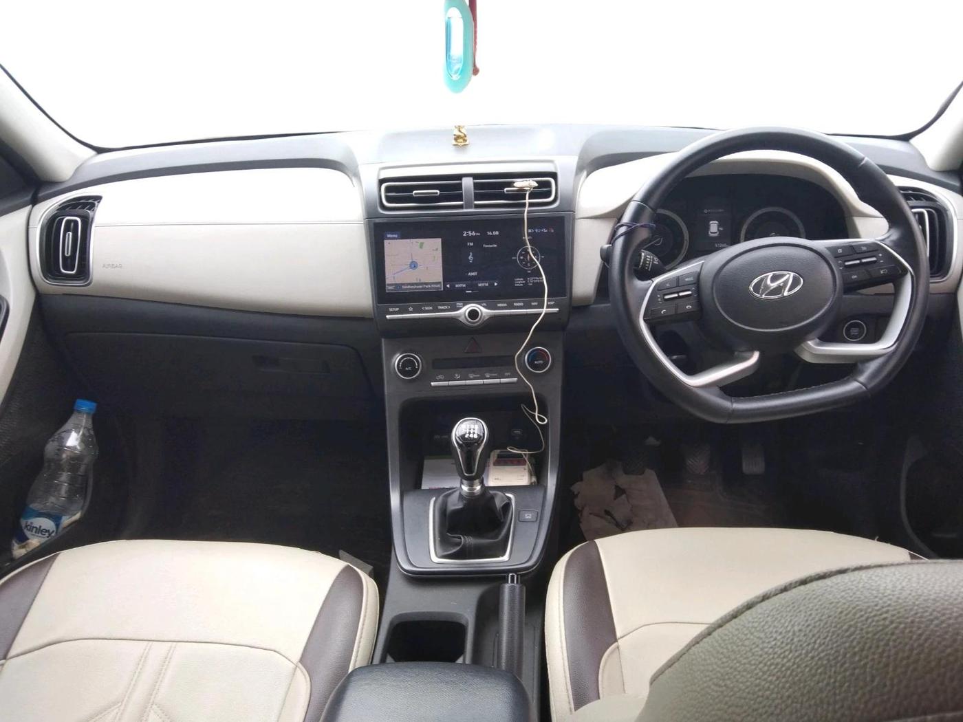2021 Hyundai Creta SX 1.5 PETROL, Petrol, Manual, 51,262 km, interior