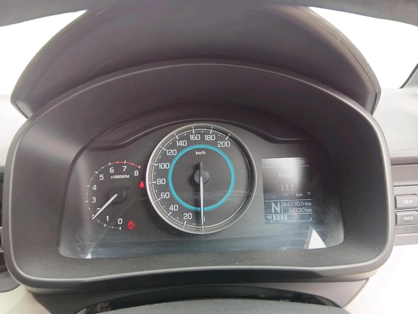 2024 Maruti IGNIS ZETA 1.2 AMT, Petrol, Automatic, 34,730 km, interior