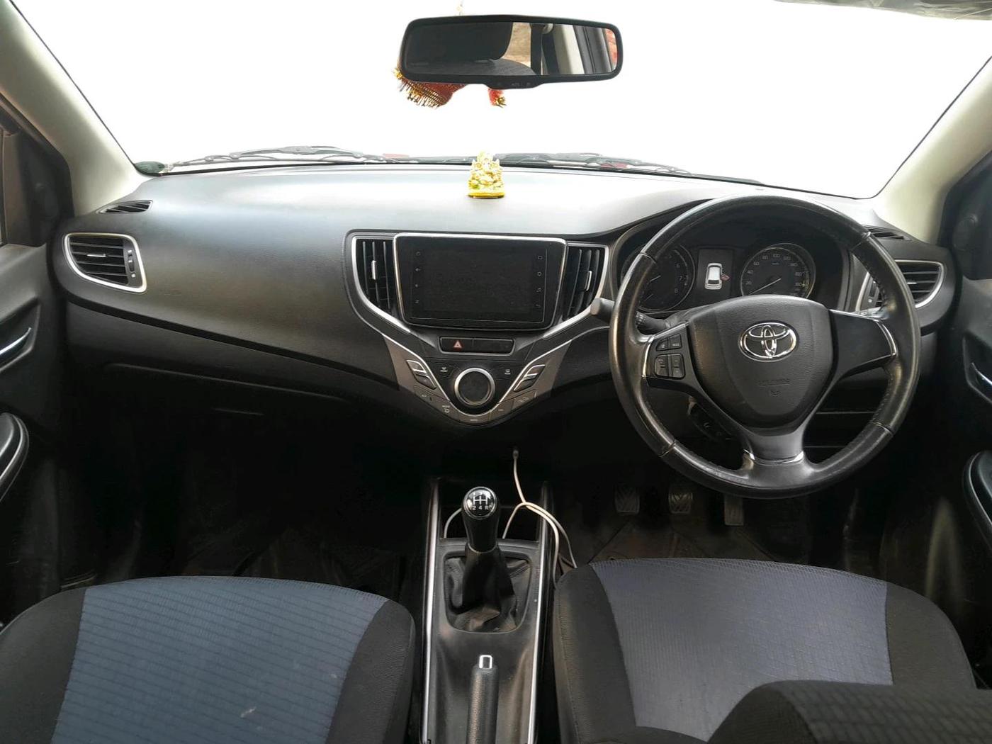 2021 Toyota Glanza V, Petrol, Manual, 38,738 km, interior