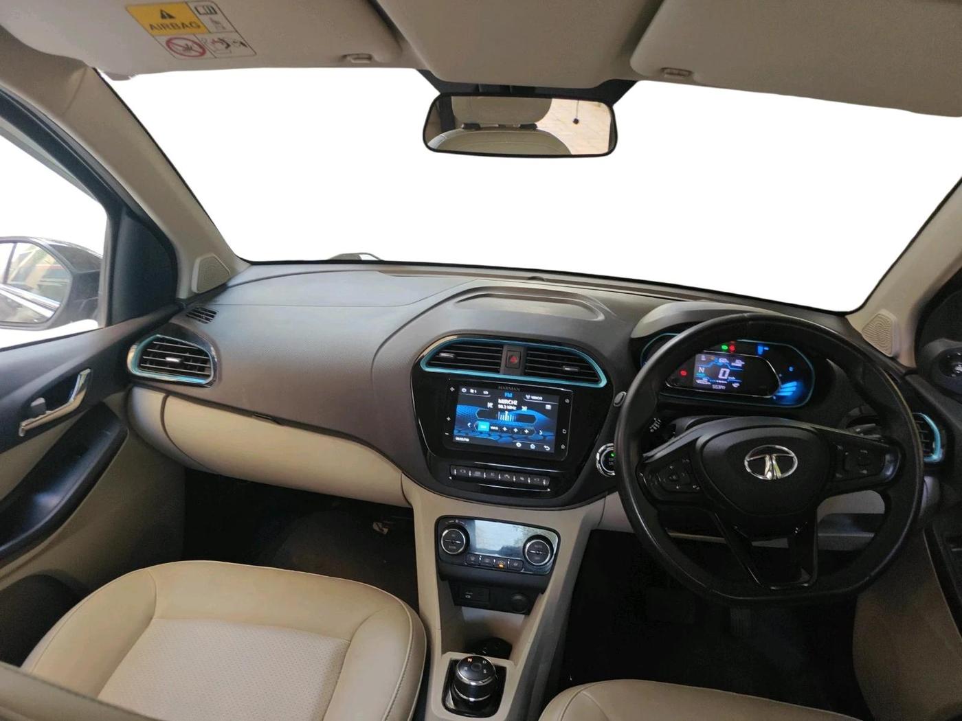 2023 Tata TIGOR EV XZ+ LUX, Electric, Automatic, 48,005 km, interior
