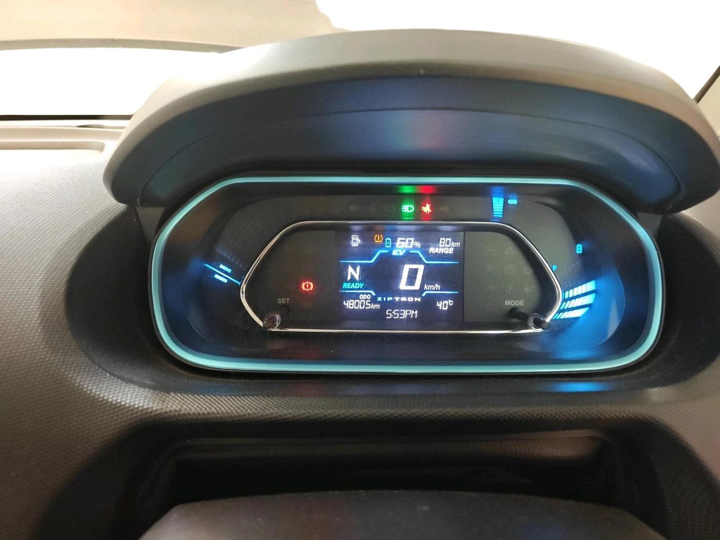 2023 Tata TIGOR EV XZ+ LUX, Electric, Automatic, 48,005 km, interior