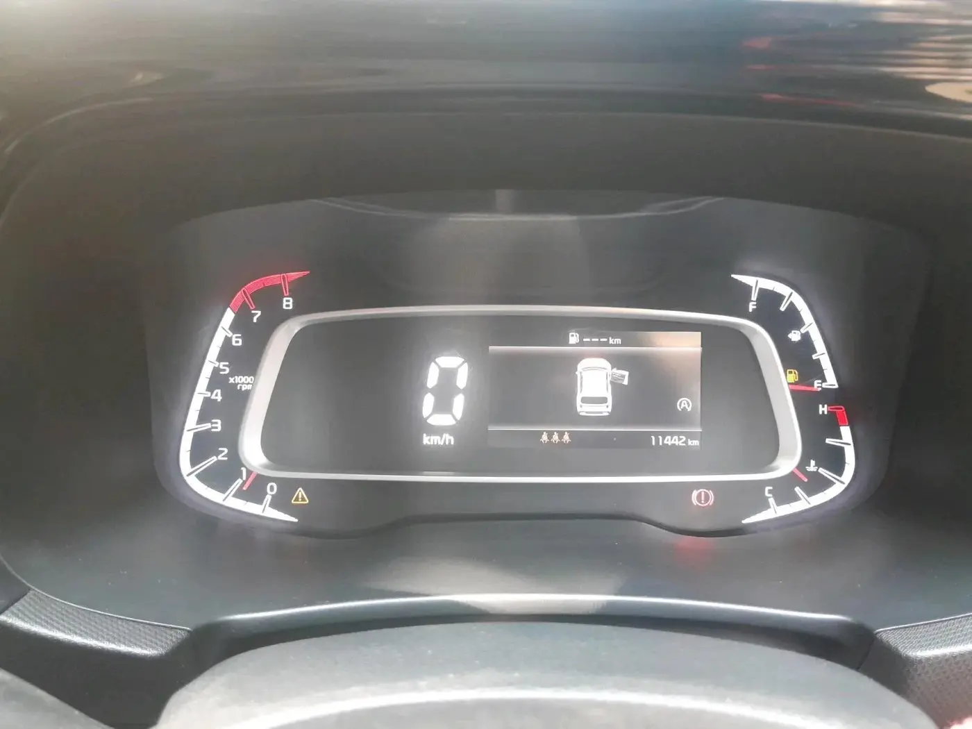 2024 KIA SONET HTK (O) 1.2 Petrol MT, Petrol, Manual, 11,442 km, interior