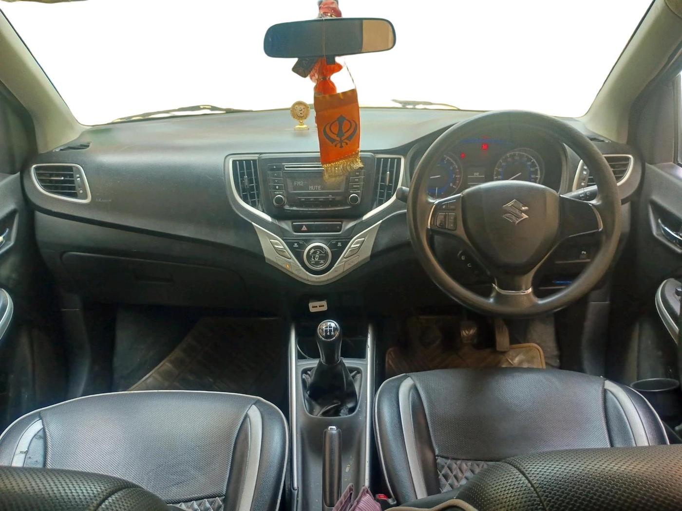 2017 Maruti Baleno DELTA PETROL 1.2, Petrol, Manual, 72,422 km, interior