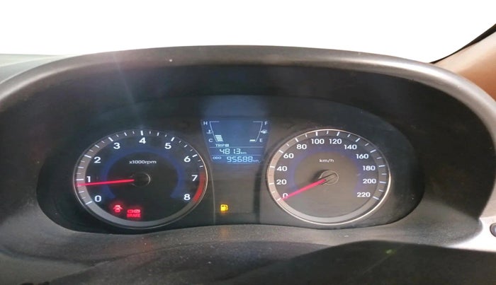 2012 Hyundai Verna FLUIDIC 1.6 VTVT EX, Petrol, Manual, 95,688 km, interior