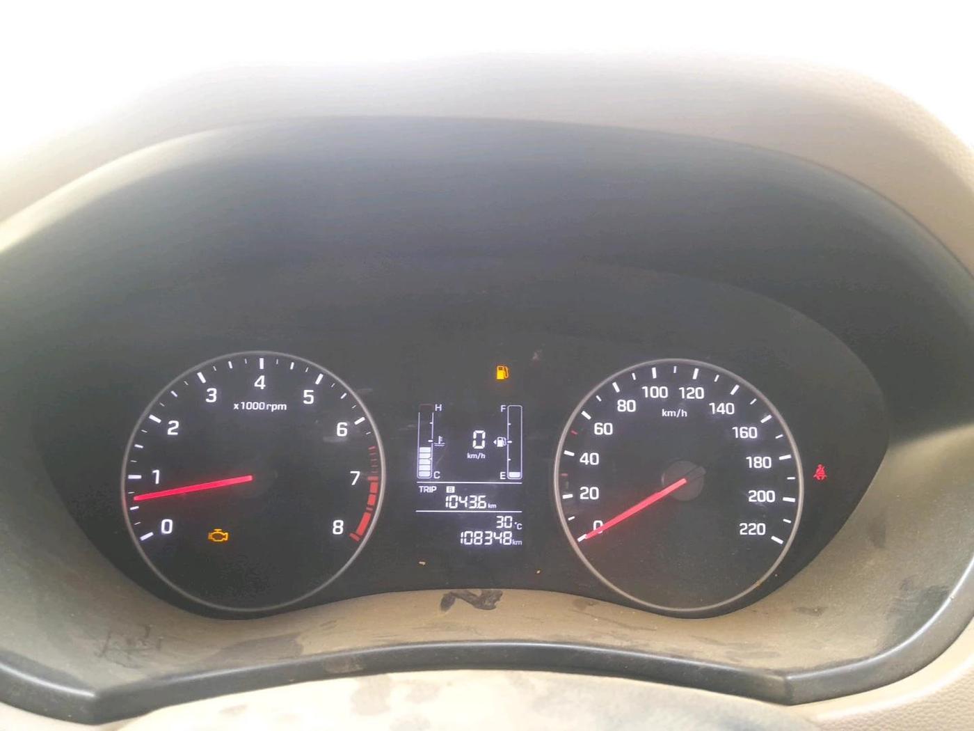2018 Hyundai Elite i20 SPORTZ 1.2, CNG, Manual, 1,08,348 km, interior