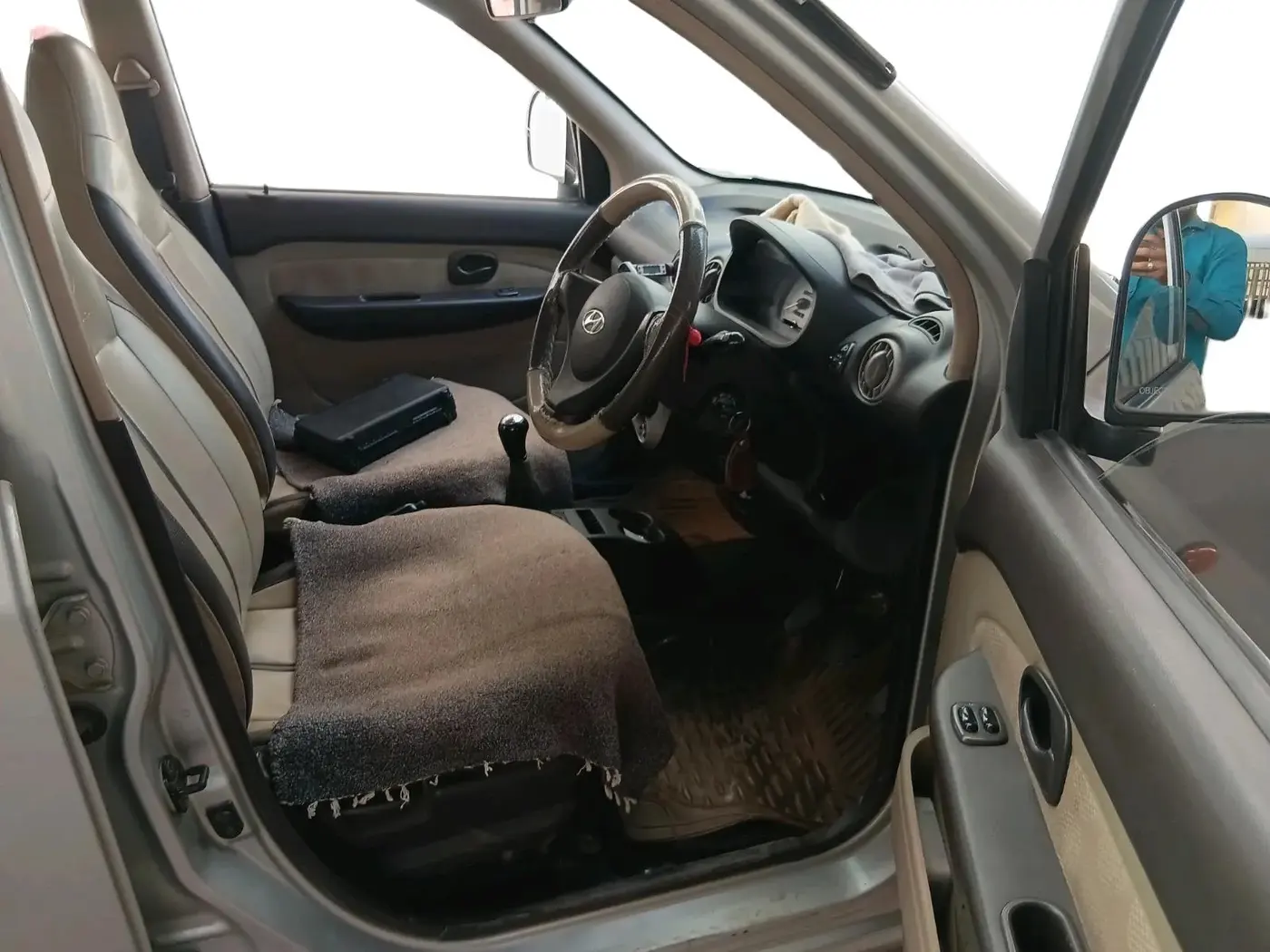 2012 Hyundai Santro Xing GL PLUS, CNG, Manual, 1,12,677 km, interior