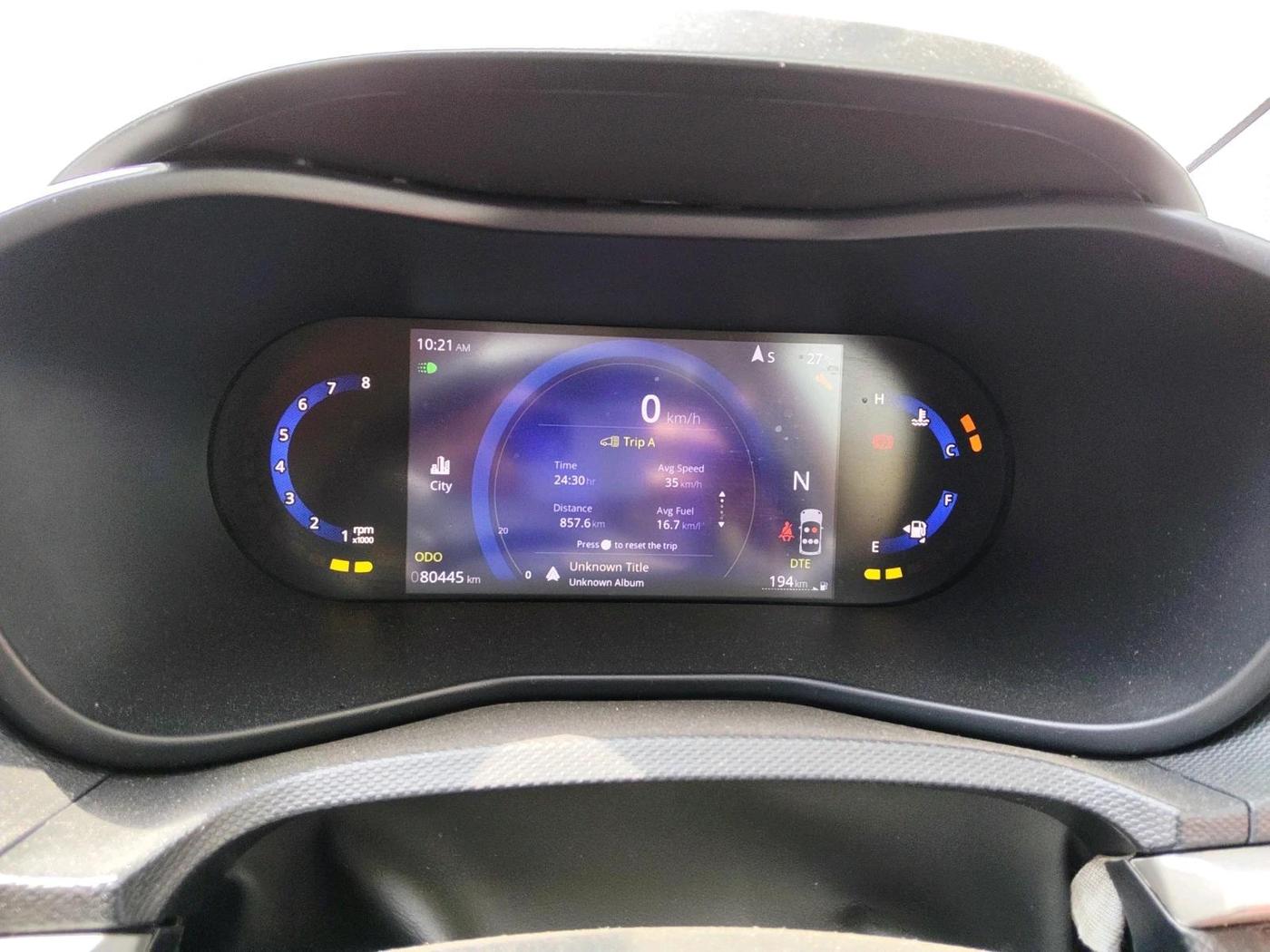 2023 Tata NEXON CREATIVE PLUS S 1.5 REVOTORQ 6 AMT, Diesel, Automatic, 80,445 km, interior