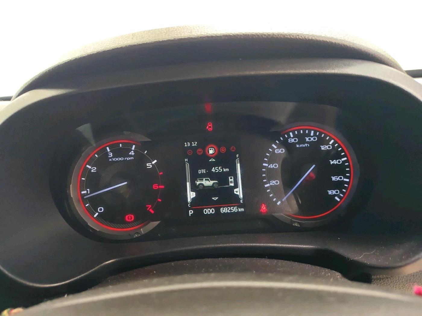 2021 Mahindra Thar LX PETROL HT 4WD AT, Petrol, Automatic, 68,256 km, interior