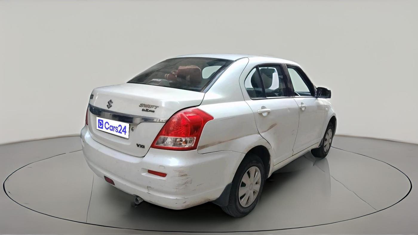 2011 Maruti Swift Dzire VXI, Petrol, Manual, 1,33,128 km, exterior