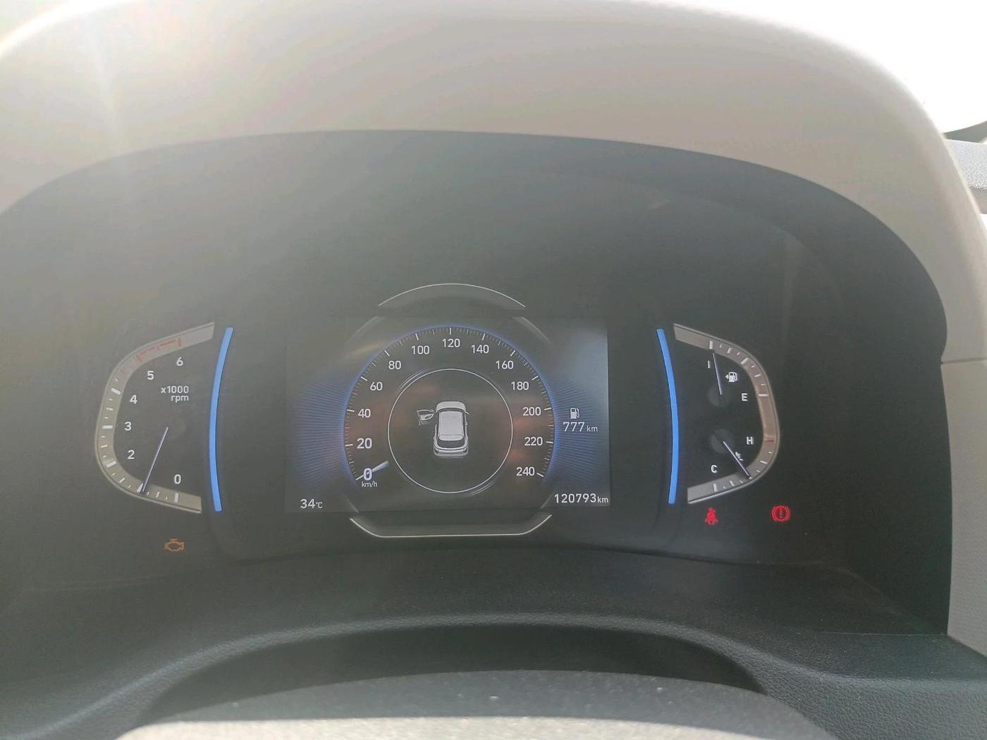 2021 Hyundai Creta SX (O) 1.5 DIESEL, Diesel, Manual, 1,20,793 km, interior
