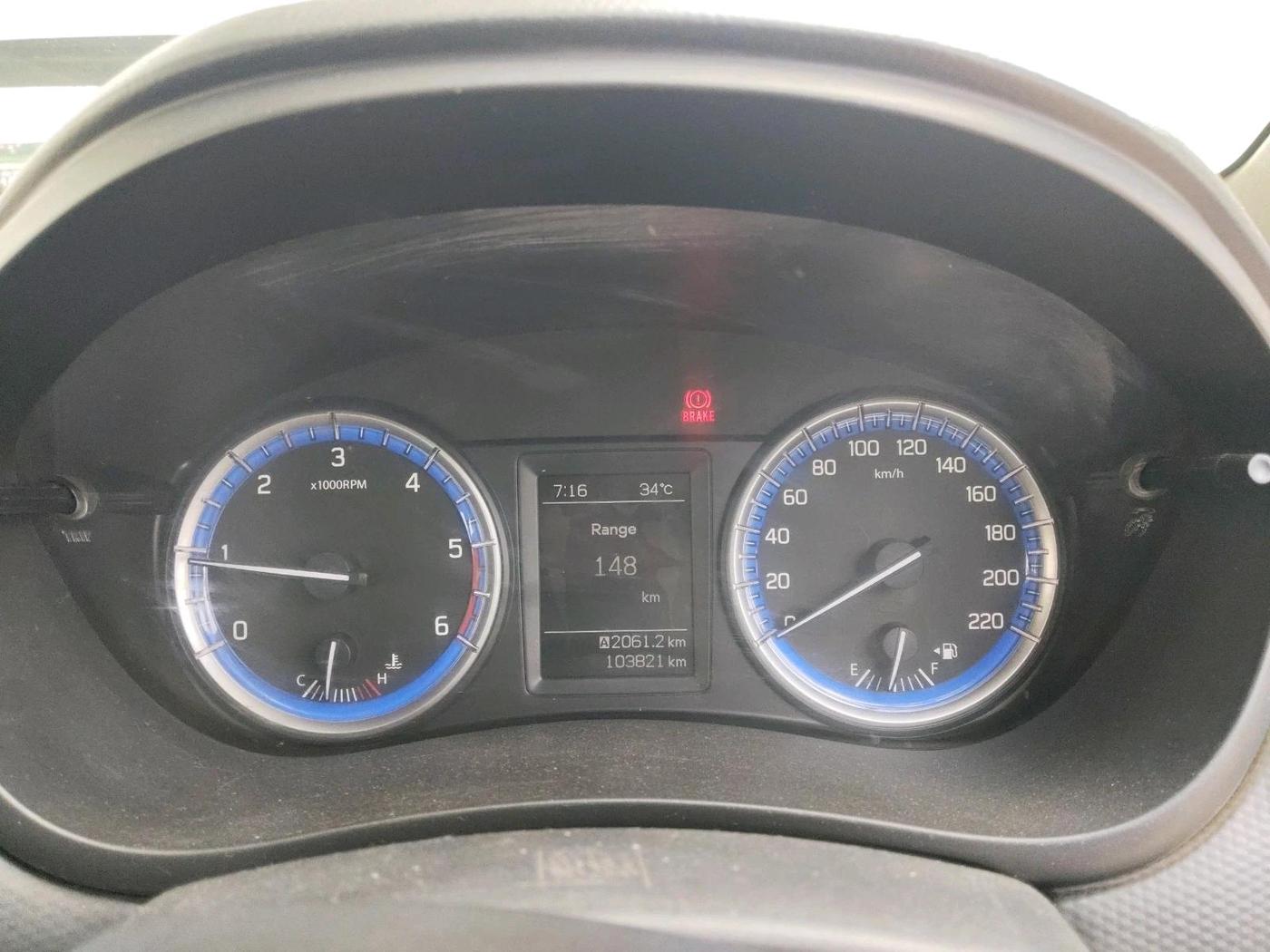 2015 Maruti S Cross SIGMA 1.3, Diesel, Manual, 1,03,821 km, interior
