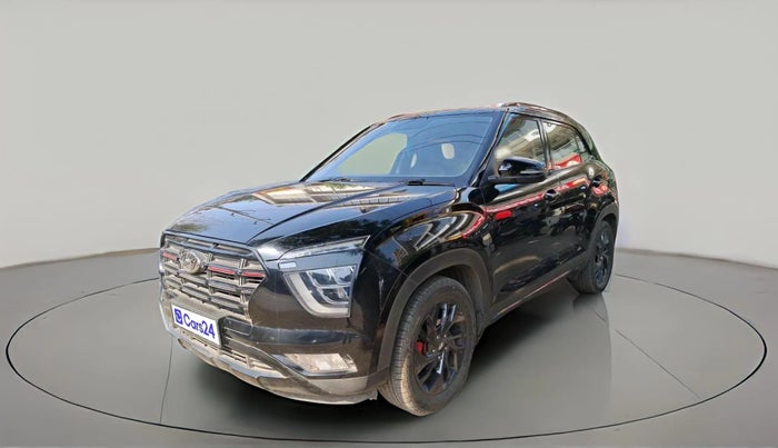 2022 Hyundai Creta SX (O) 1.5 Diesel AT Knight Edition, Diesel, Automatic, 93,602 km, exterior