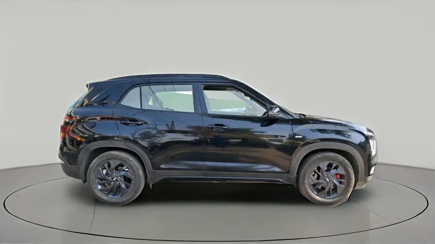 2022 Hyundai Creta SX (O) 1.5 Diesel AT Knight Edition, Diesel, Automatic, 93,602 km, exterior