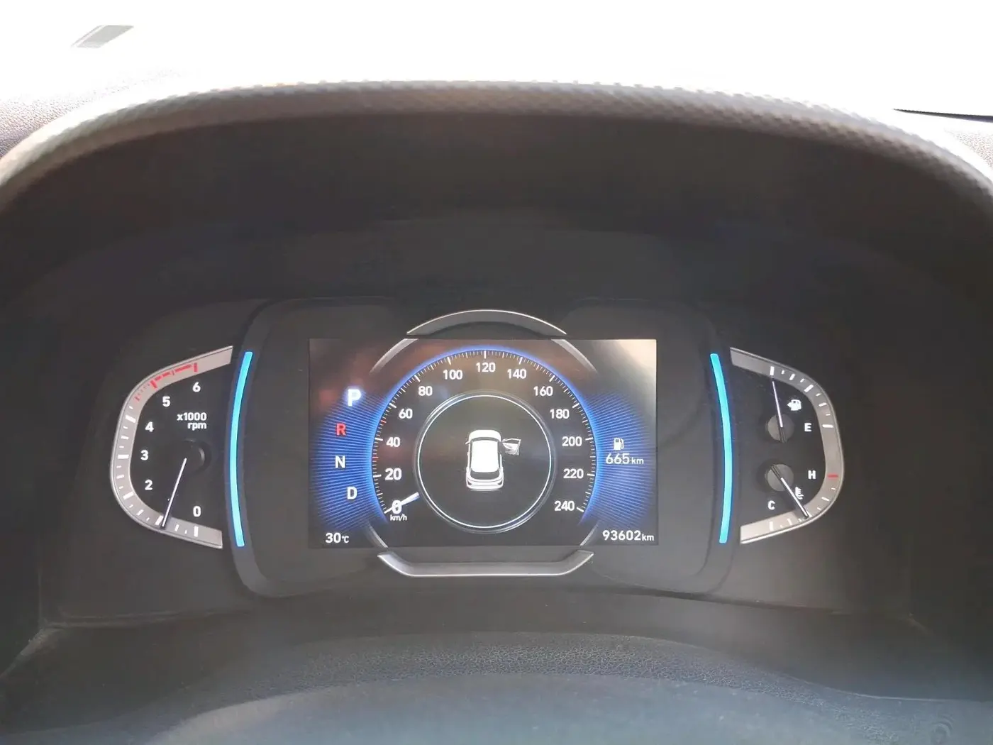2022 Hyundai Creta SX (O) 1.5 Diesel AT Knight Edition, Diesel, Automatic, 93,602 km, interior