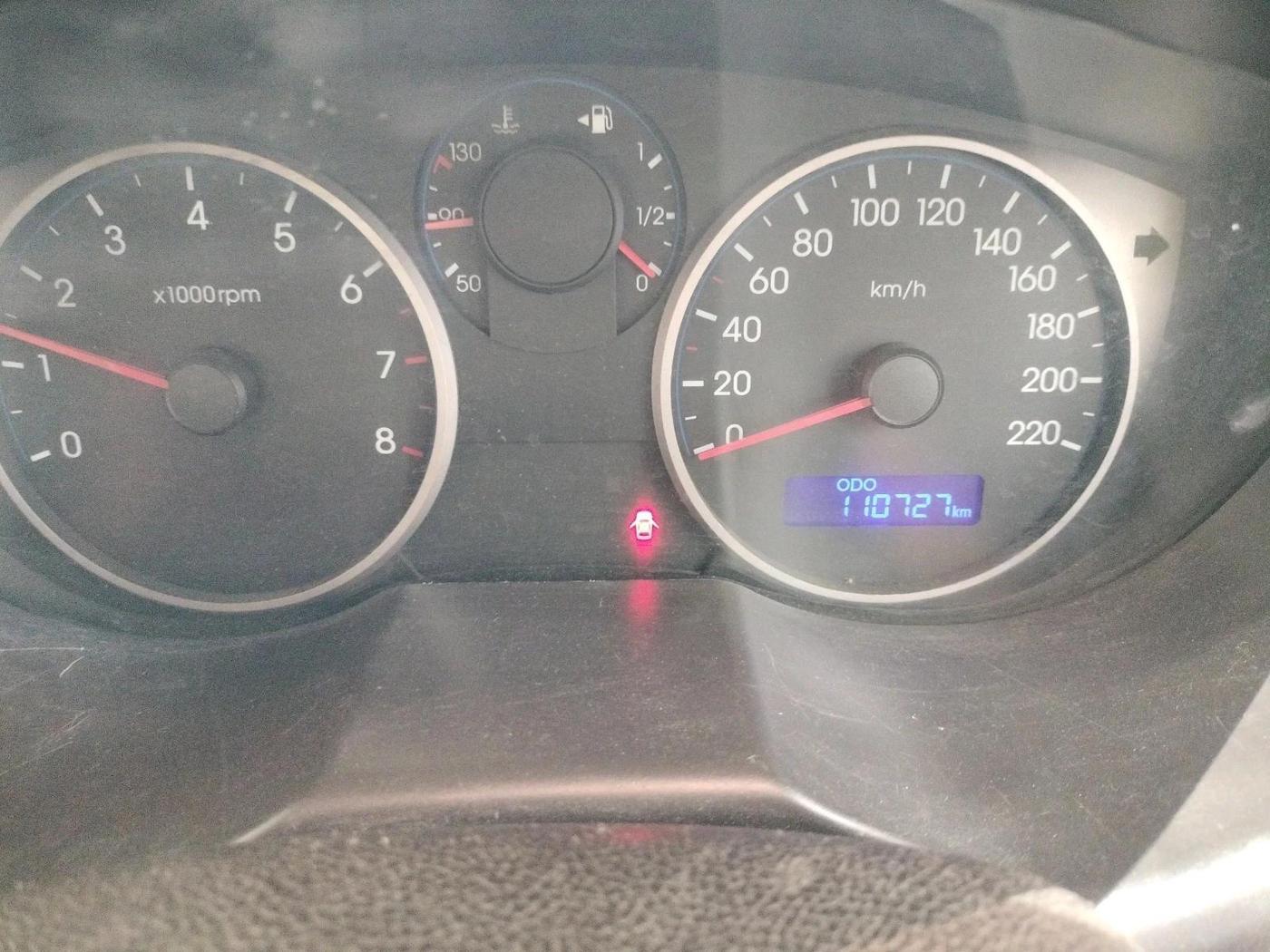 2011 Hyundai i20 MAGNA 1.2, CNG, Manual, 1,10,727 km, interior