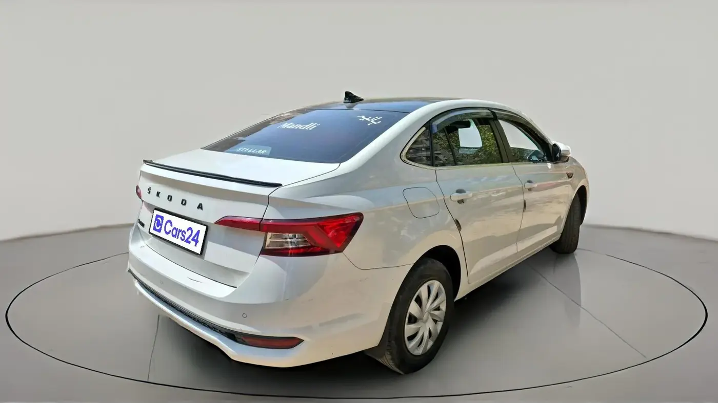 2022 Skoda SLAVIA ACTIVE 1.0L TSI MT, Petrol, Manual, 72,466 km, exterior