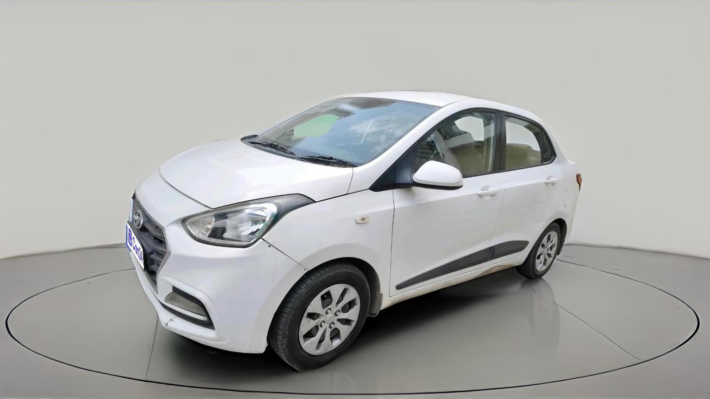 2018 Hyundai Xcent E+, CNG, Manual, 82,589 km, exterior