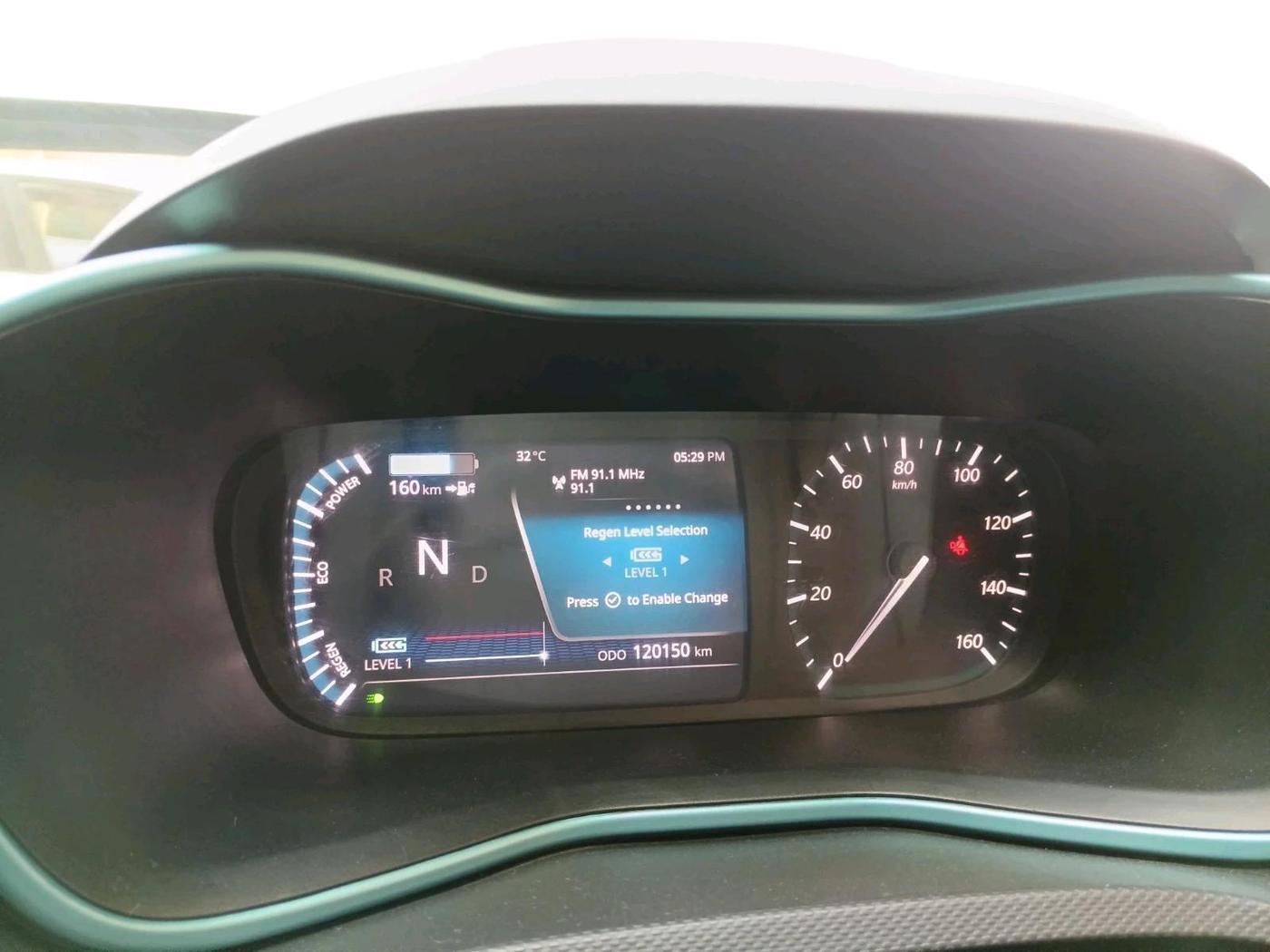 2022 Tata NEXON EV XZ PLUS, Electric, Automatic, 1,26,100 km, interior