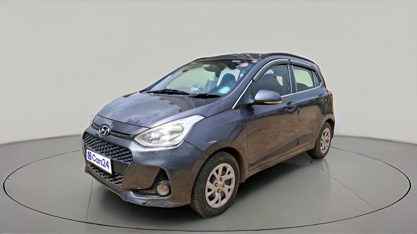 2018 Hyundai Grand i10 SPORTZ 1.2 KAPPA VTVT, CNG, Manual, 1,27,475 km, exterior