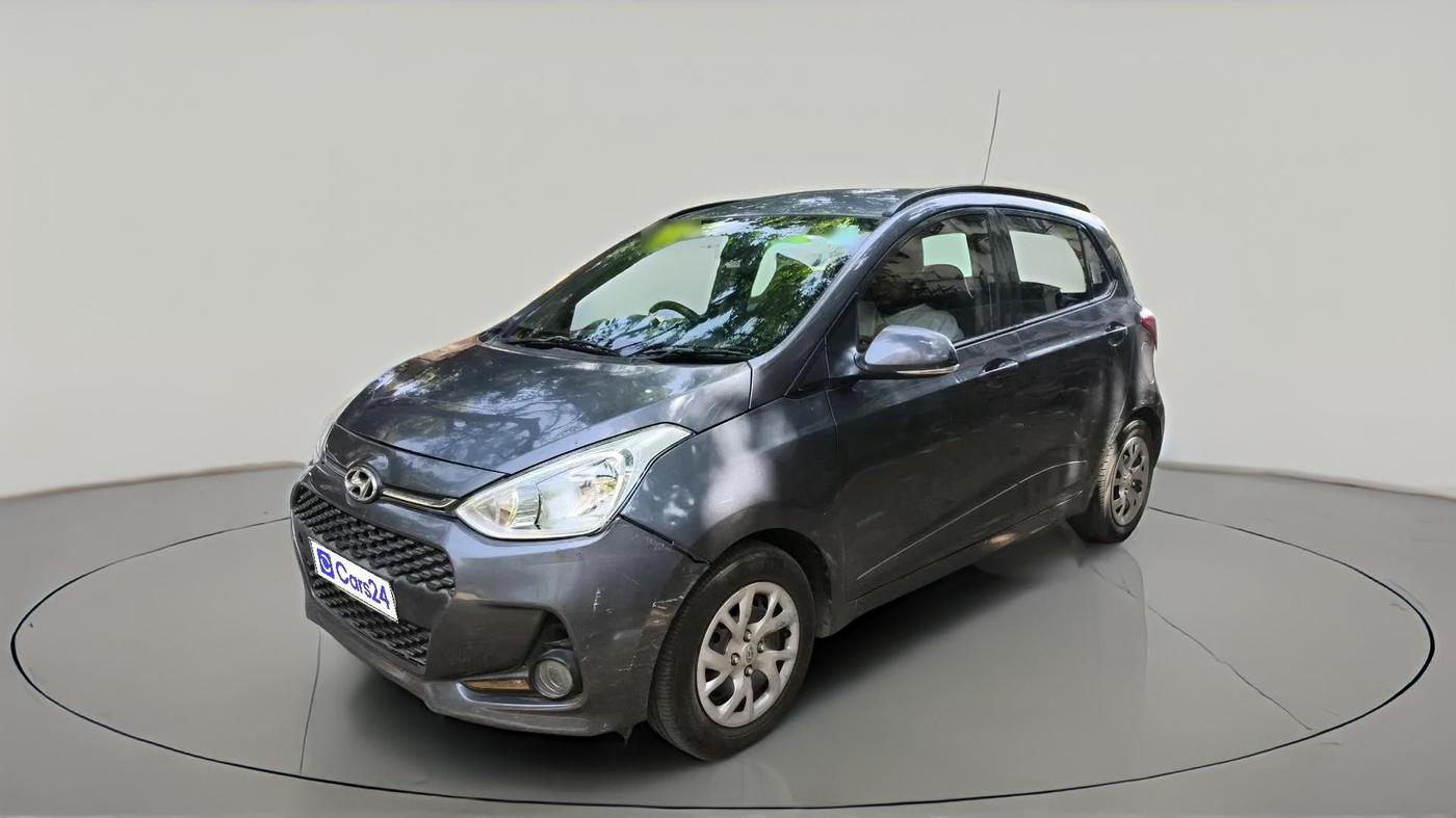 2017 Hyundai Grand i10 SPORTZ (O) 1.2 KAPPA VTVT, Petrol, Manual, 75,750 km, exterior