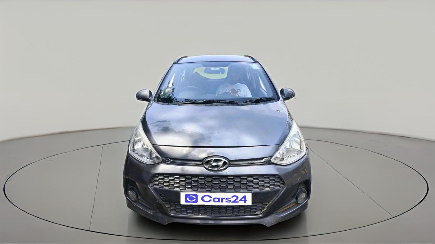 2017 Hyundai Grand i10 SPORTZ (O) 1.2 KAPPA VTVT, Petrol, Manual, 75,750 km, exterior