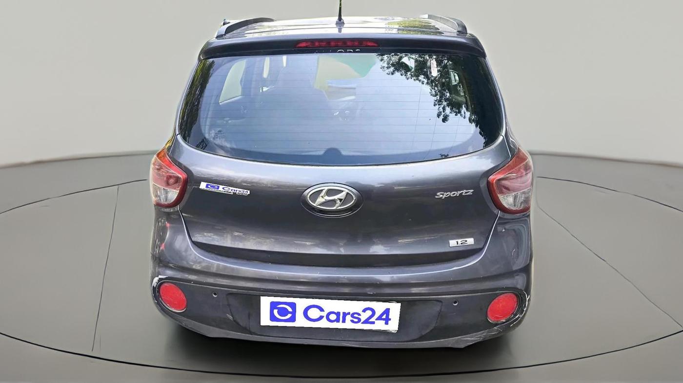 2017 Hyundai Grand i10 SPORTZ (O) 1.2 KAPPA VTVT, Petrol, Manual, 75,750 km, exterior