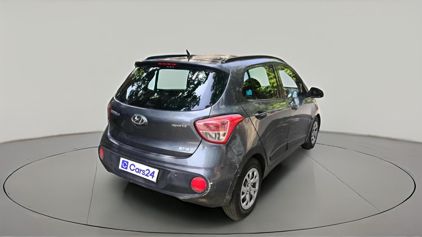 2017 Hyundai Grand i10 SPORTZ (O) 1.2 KAPPA VTVT, Petrol, Manual, 75,750 km, exterior