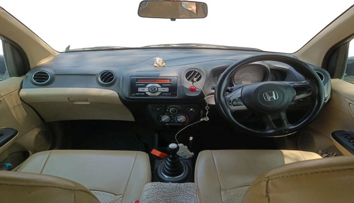2014 Honda Amaze 1.2L I-VTEC S, CNG, Manual, 1,74,303 km, interior